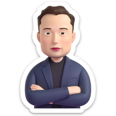 Elon musk sticker