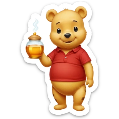 winnie the pooh full sticker