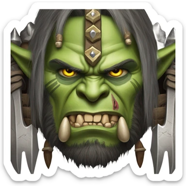 Warcraft Horde Orc sticker