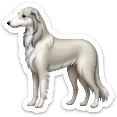 Borzoi sticker
