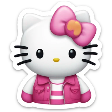 Hello kitty  sticker