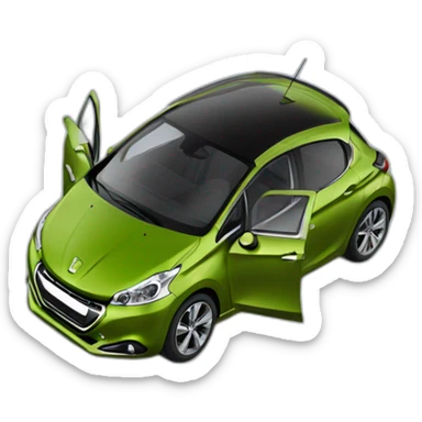 Peugeot 208 sticker