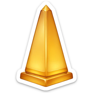 obelisk honey sticker