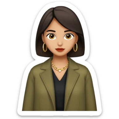 an emoji of this person at a street called "CALLE MALDONADO" sticker