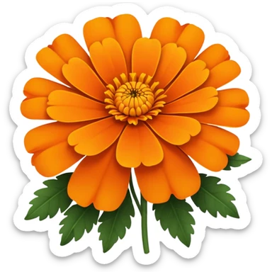 Cordeles de día de muertos color naranja  sticker