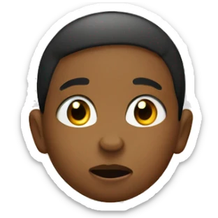 child pushes food away sticker