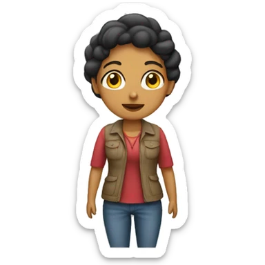 MUJER RIENO sticker