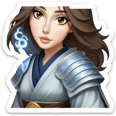 Moonlit Samurai sticker