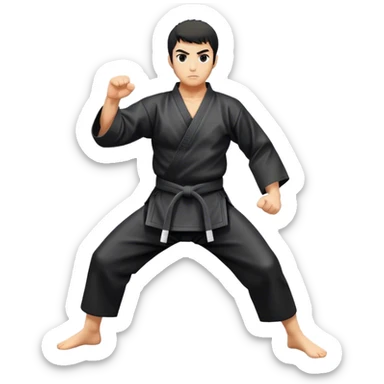 karate  sticker