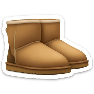 UGG slippers  sticker