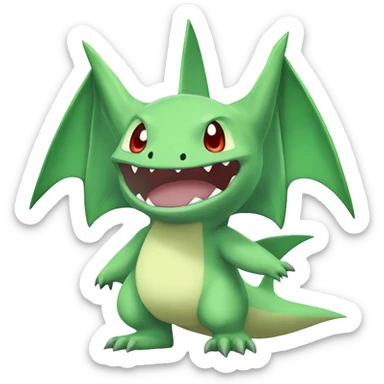 Larvitar-Sharpedo-Gabite-Digimon Full Body sticker