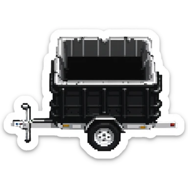 end dump trailer sticker