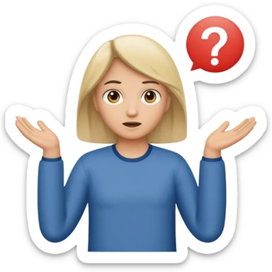 Mixe des emojis 6️⃣🤷🏼7️⃣ sticker