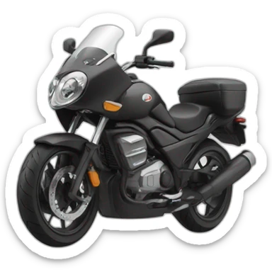moto veloz sticker