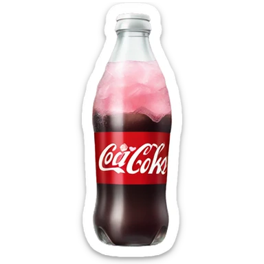 pink diet coke sticker
