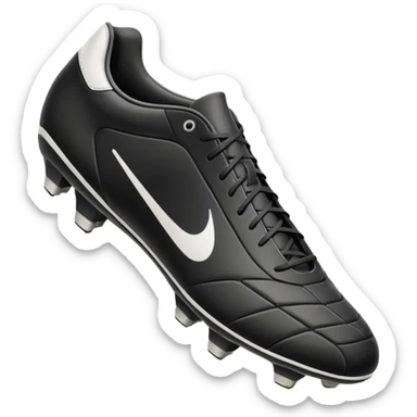 soccer cleat facing left sticker