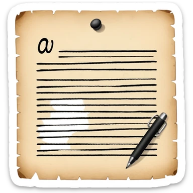 Auction Wil note sticker