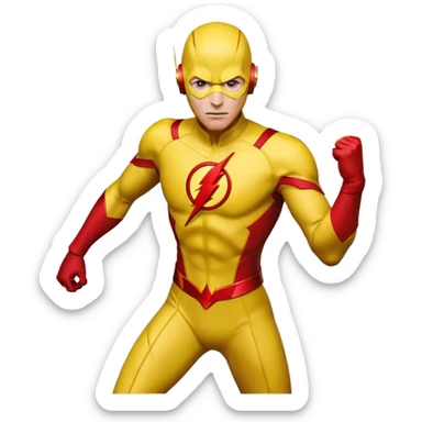 reverse flash sticker