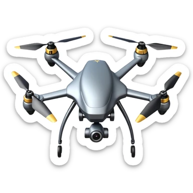 generate a realistic attack fpv dron sticker