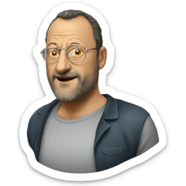 Jean Reno sticker