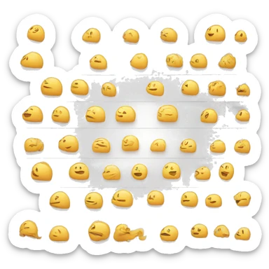 slow increasing chart sticker