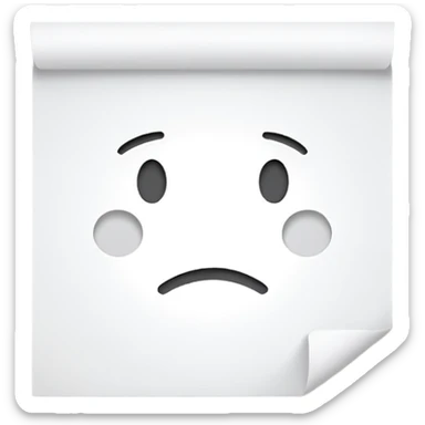 note of silence sticker