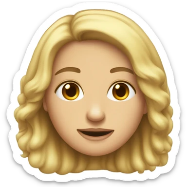 Девочка Лиза ковыряет пальцем в носу sticker