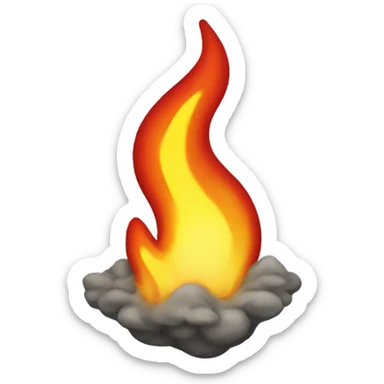 Fuego agua  y vapor sticker