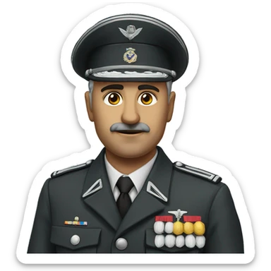 Germany commander sticker