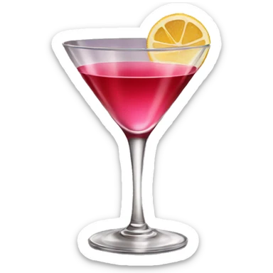 cosmopolitan cocktail sticker
