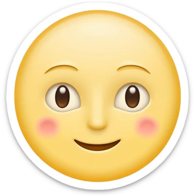 minimal flat emoji symbolizing insight or understanding,
soft glowing dot or gentle light shape,
warm pastel yellow tone,
calm intelligence aesthetic,
premium health app icon style,
transparent background,
vector illustration
 sticker