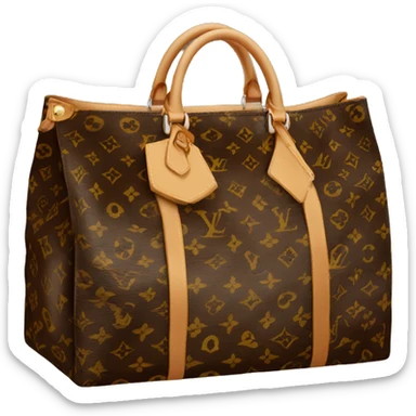 louis vuitton shopping bag sticker