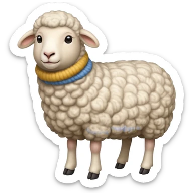 High resolution of   realistic full body sheep without distorted , no extra hybrid sticker