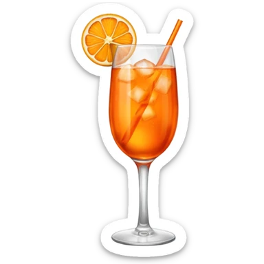 Aperol spritz sticker