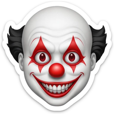 Art the clown Terrifier sticker