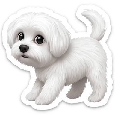 Maltese sticker