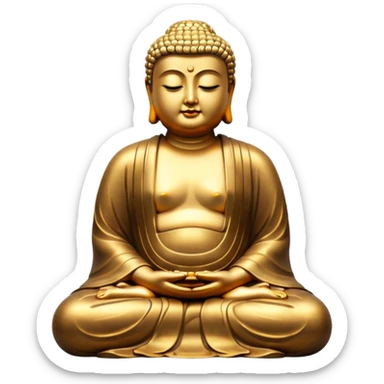 Great Buddha of Kamakura sticker