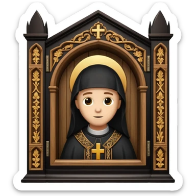 catholic confessional sticker