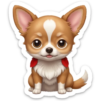 pretty chihuahua sticker