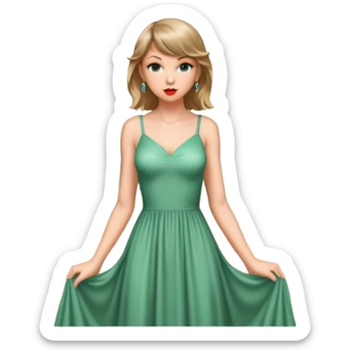 folklore aesthetic Taylor Swift sticker