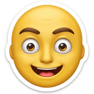 arrogant emoji sticker