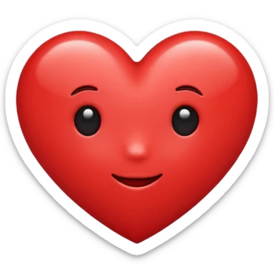 heart emoji love cute sticker