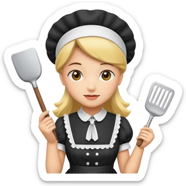 Maid sticker