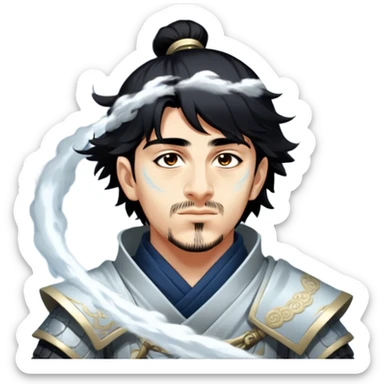 Moonlit Samurai sticker