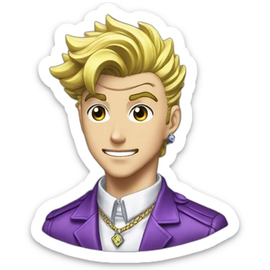 crazy-diamond-stand-jojo's-bizarre-adventure sticker