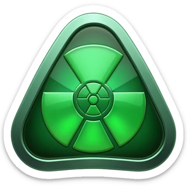 nuclear object sticker