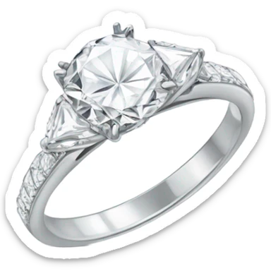 Marriage proposal sticker