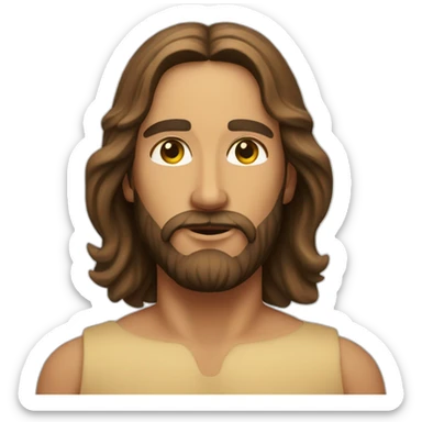 jesus-with-swimwear sticker