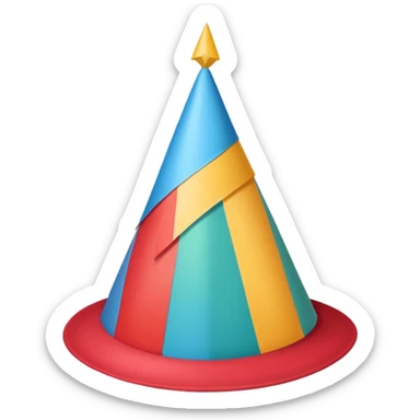 birthday hat sticker
