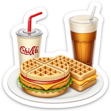 Chick fil a meal sticker